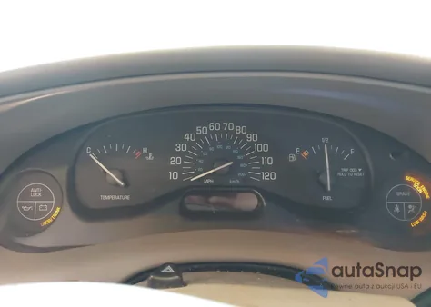 2001 Buick Century Custom from USA, damaged, VIN 2G4WS52J211262207